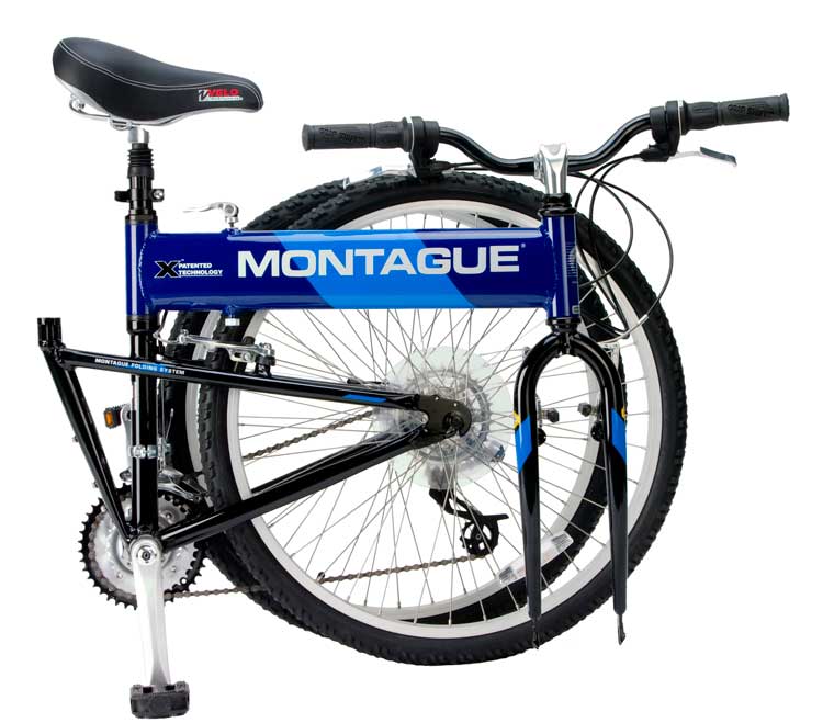 2007 CX Comfort Folding Bike Folded