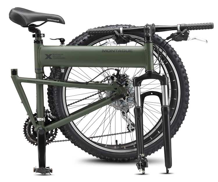 2010 Paratrooper Folding Mountain Bike Folded