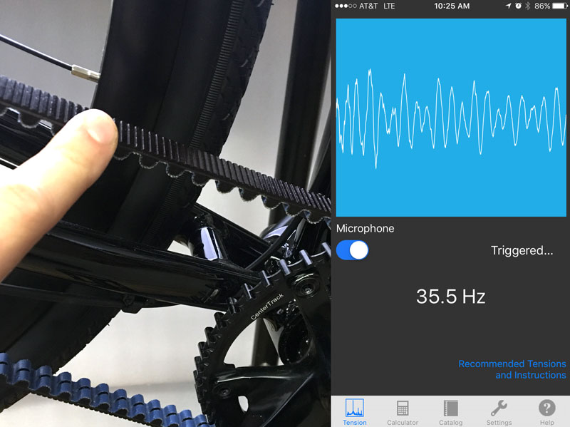 Adjusting Belt Tension with an Eccentric Bottom Bracket