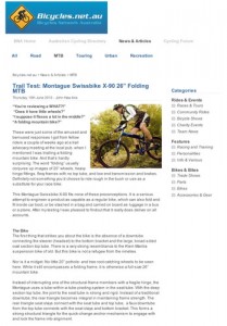 Bicycle.net.au Montague Article