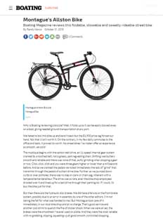 Boating Mag Montague Folding Bike Article Thumbnail