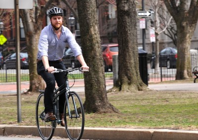 Montague Boston 8 folding bike commuting