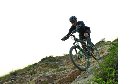 Rock path on Montague Paratrooper