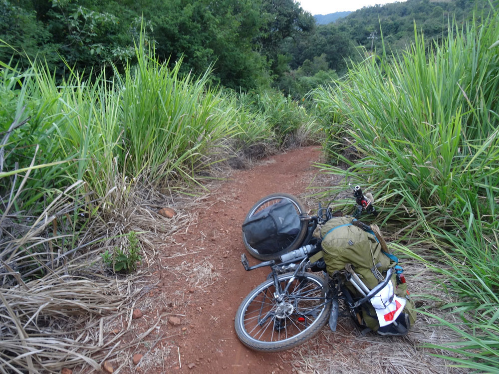 Touring South Africa on a Montague Folding Bike