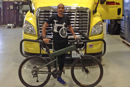 Montague Paratrooper Pro Folding Bike for Truckers