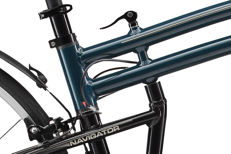 Folding Bike Frame System Closeup