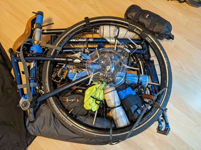 Packing a Montague Bike for Airline Travel