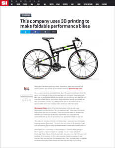Sports Illustrated Montague Folding Bike Article Thumbnail