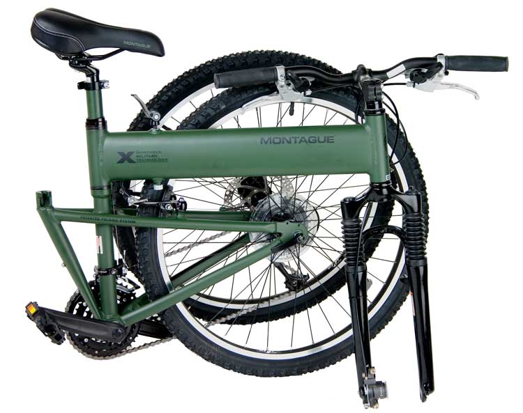 2008 Paratrooper Folding Mountain Bike Folded