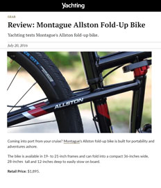 Boating Mag Montague Folding Bike Article Thumbnail
